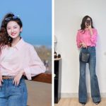 Phối áo sơ mi nữ với quần jean – Thoải mái, tiện lợi và thời thượng
