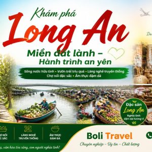 Tour Long An 1 Ngày | Làng Nổi Tân Lập – Láng Sen – Đặc Sản Miền Tây